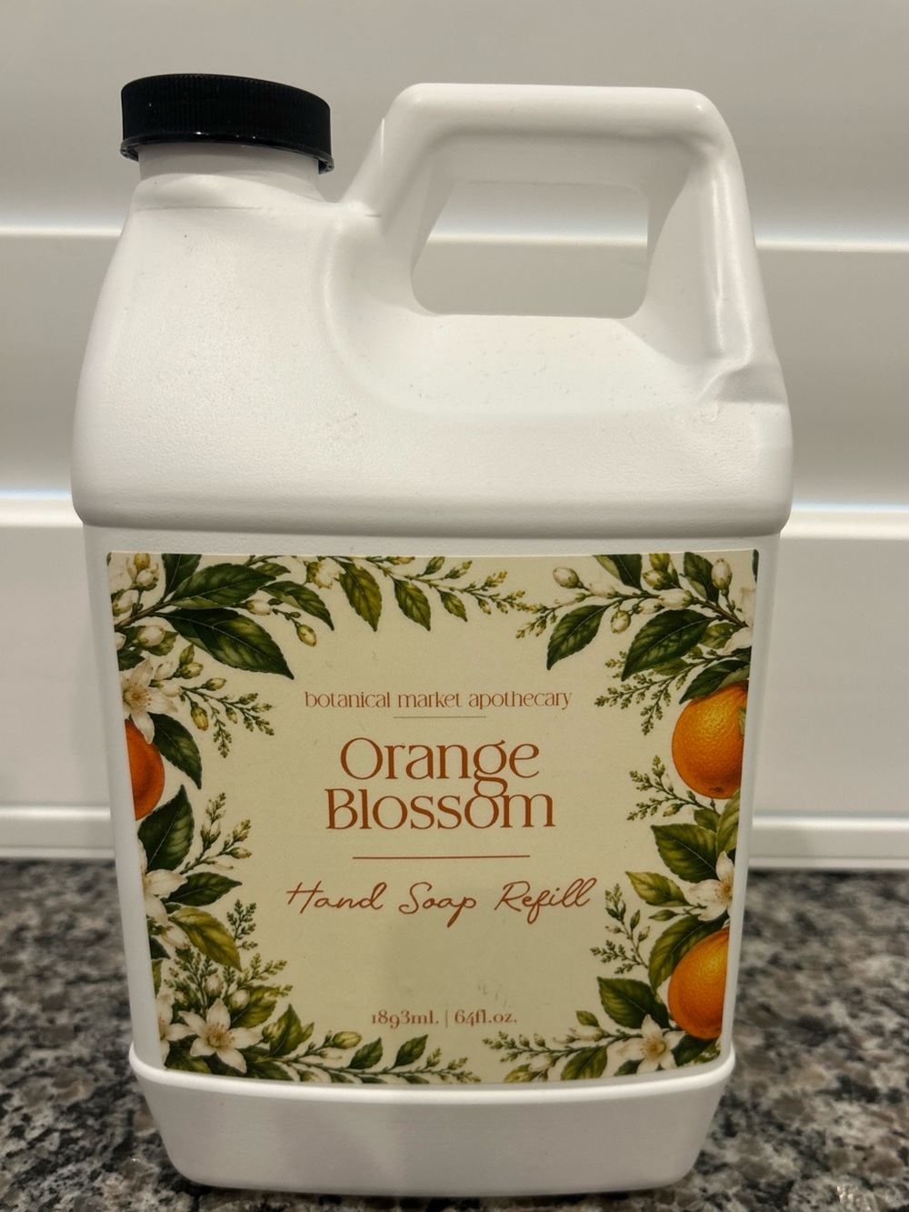 ORANGE BLOSSOM LIQUID HAND SOAP REFILL 64 OZ HOME & BODY COMPANY